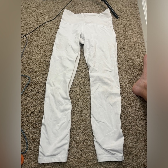 Lululemon Train Times 7/8 Pant *25" White Sz 6 - Picture 8 of 16